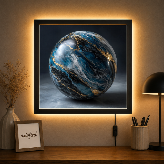 Celestial Sphere Wall Lamp – LED Wall Art