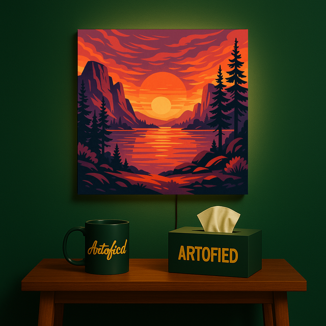 Cosmic Arches – A Gateway for Quiet Thought – Premium Metal Poster